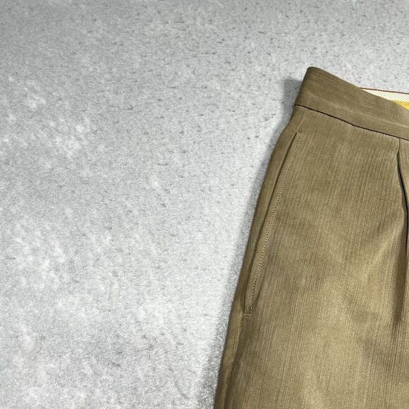 Tommy Bahama Pants Mens Size 36 Beige Silk Dress Pants Slacks Pleated Pockets me - Picture 3 of 12